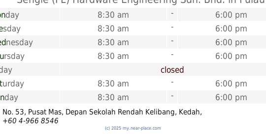 Sengle (PL) Hardware Engineering Sdn. Bhd. 1 sengle pl hardware engineering sdn bhd