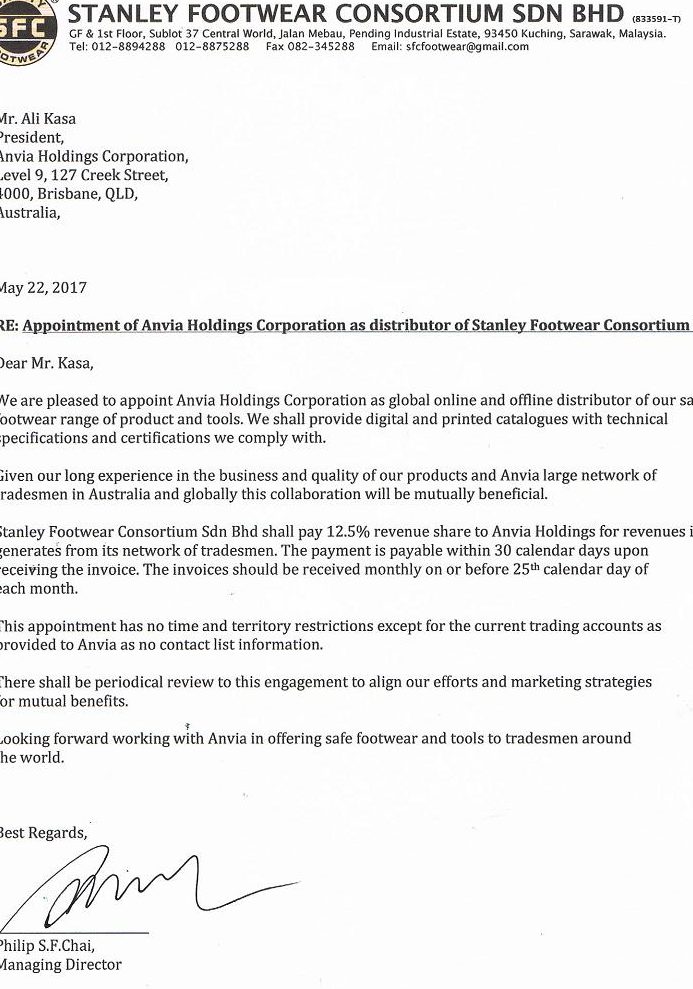 stanley footwear consortium sdn bhd 1