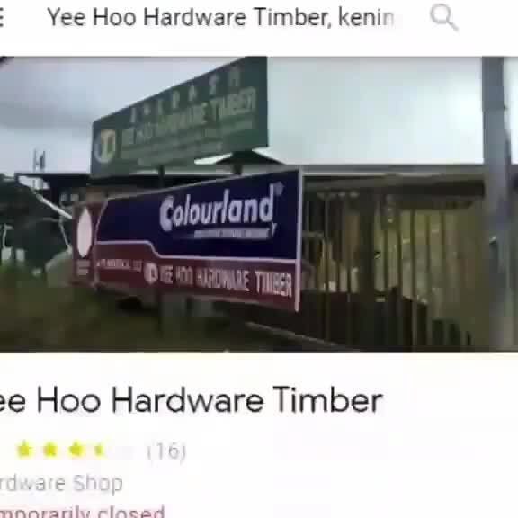 yee hoo hardware timber 1
